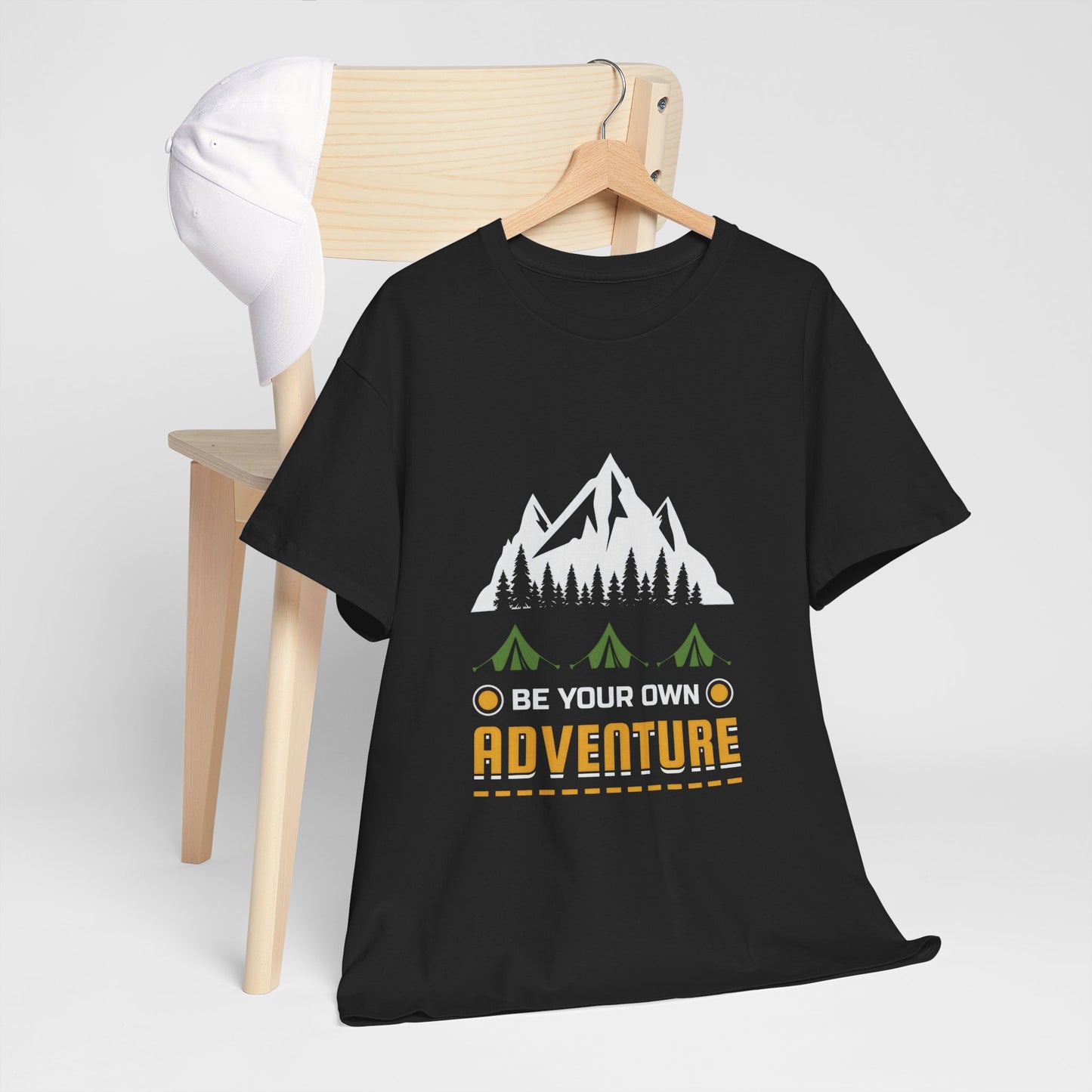 Adventure Tee - 'Be Your Own Adventure' Unisex Heavy Cotton T-Shirt