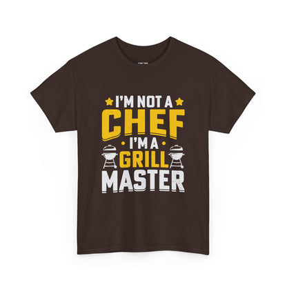 Grill Master Unisex Heavy Cotton Tee - Perfect Gift for BBQ Lovers
