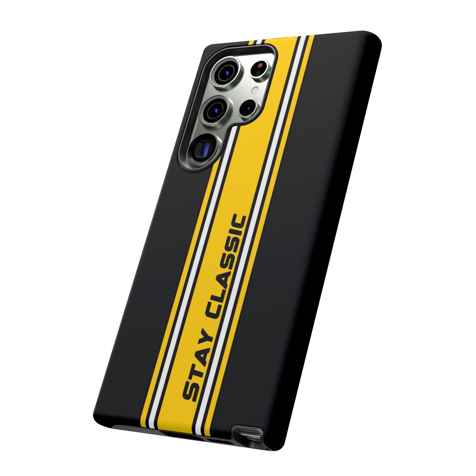 Stay Classic Tough Case – Minimalist Racing Design