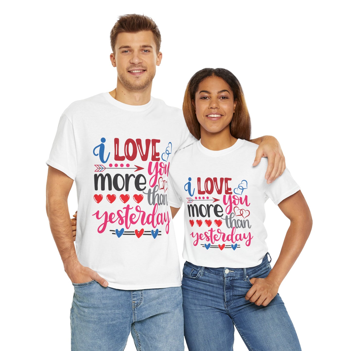I Love You More Than  Tee, Anniversary Gift Shirt