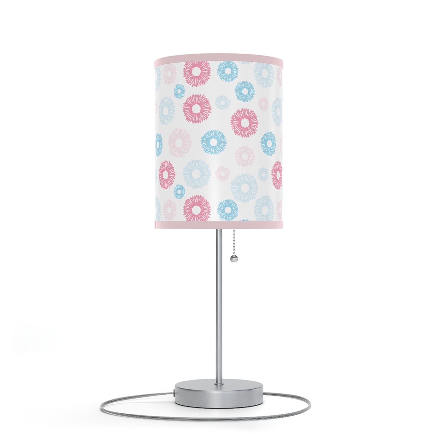 Floral Embrace Lamp on a Stand, US|CA plug / White