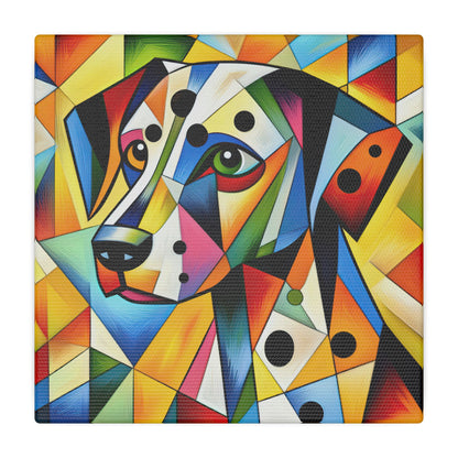 Dalmatian Portrait - Canvas Print