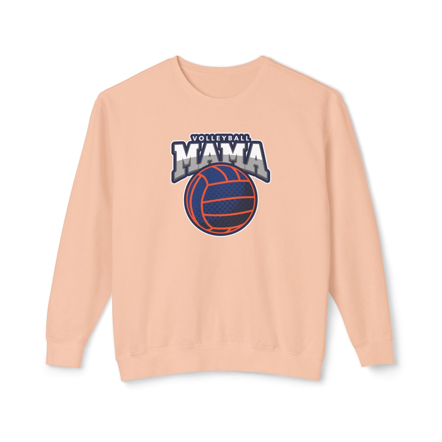 Volleyball Mama Unisex Lightweight Crewneck Sweatshirt