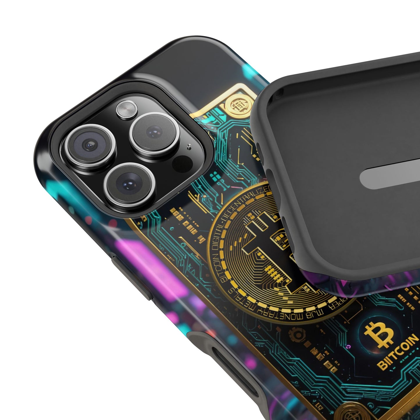 Bitcoin Magnetic Phone Case, Unique Phone Cover