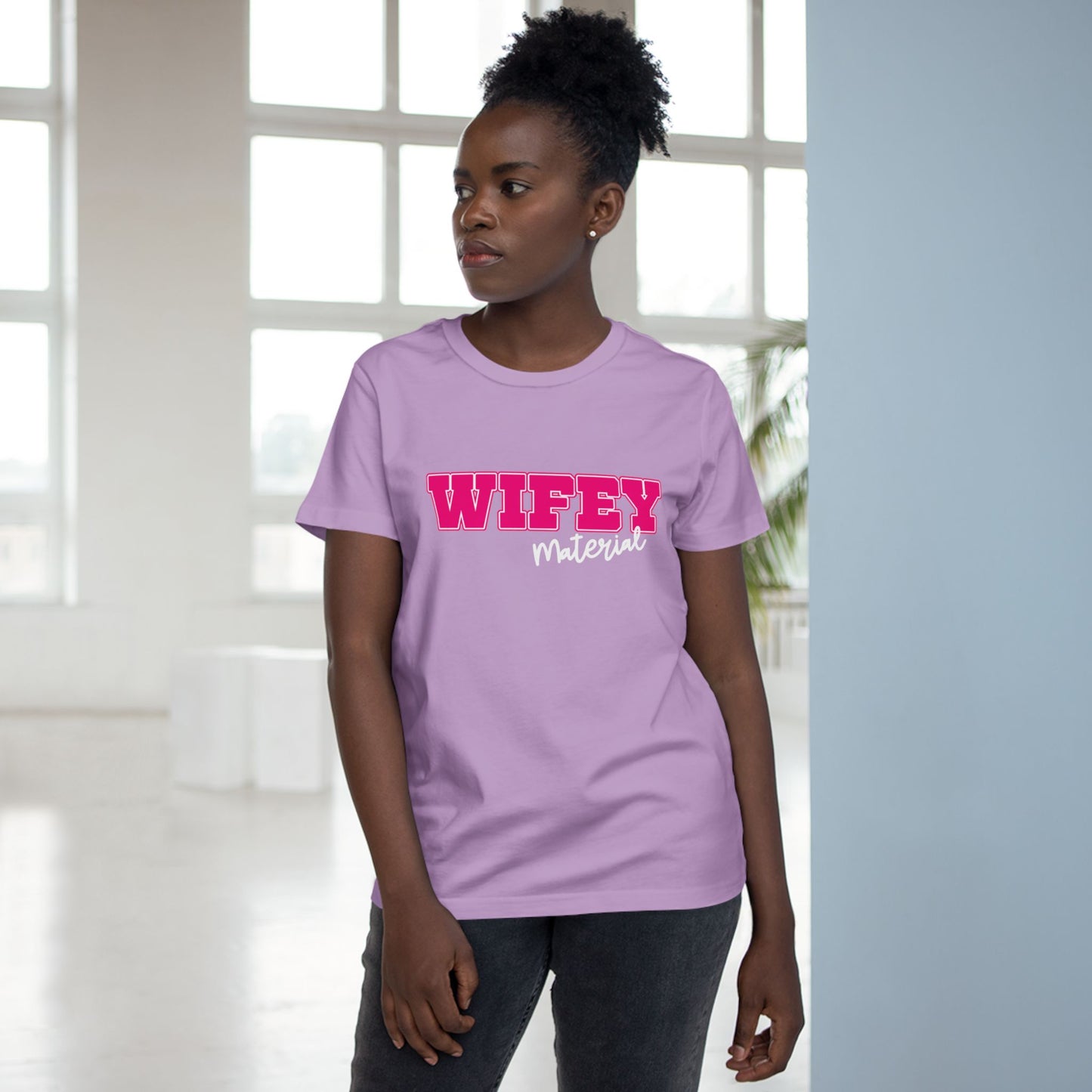 Wifey Material Women’s Maple Tee