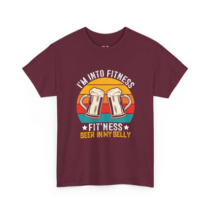 I'm Into Fitness - Funny Beer Slogan Tee