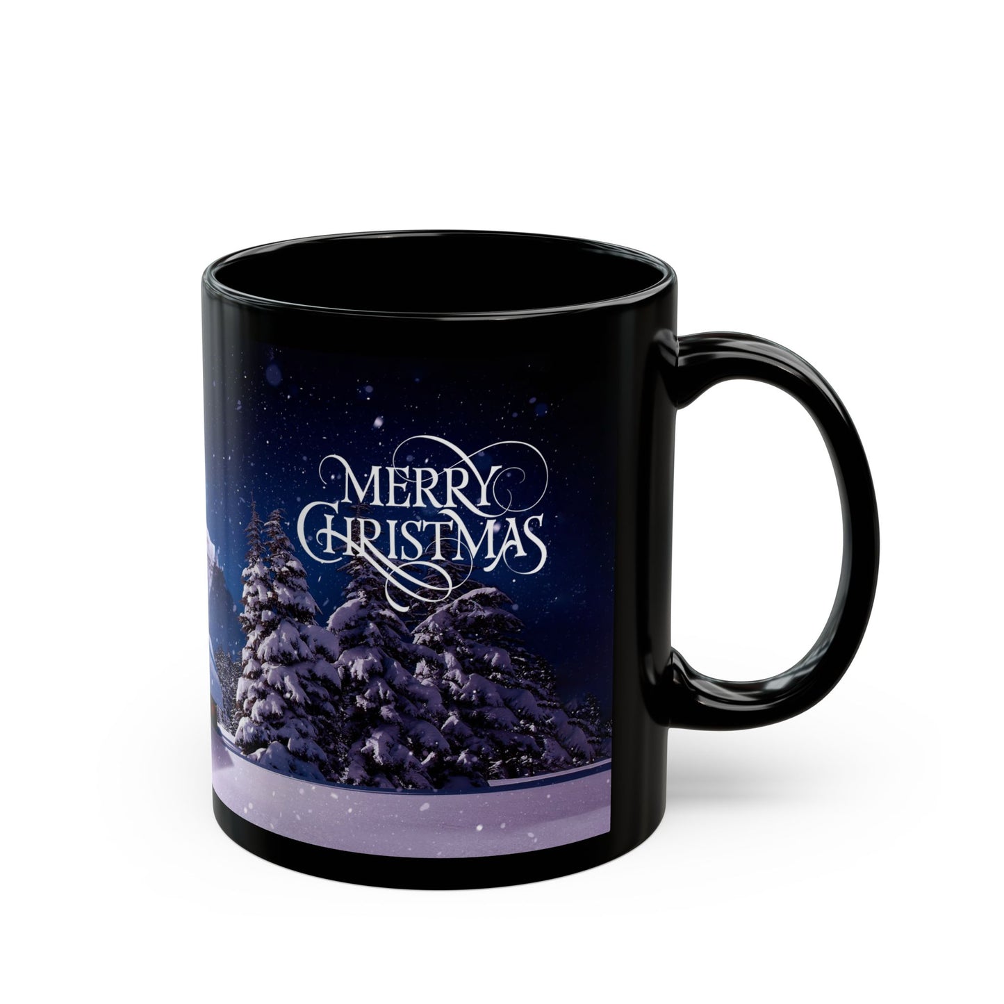 Christmas Eve Black Mug - 11oz, 15oz