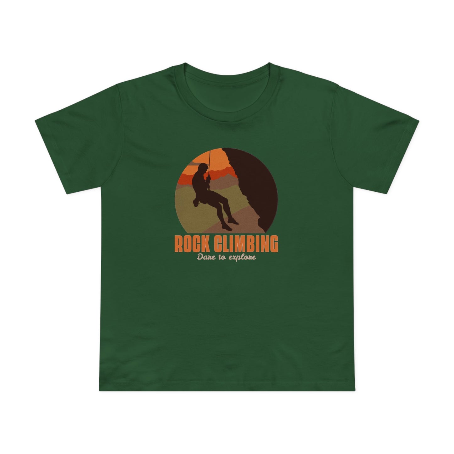 Rock Climbing Dare To Explore Women’s Maple Tee