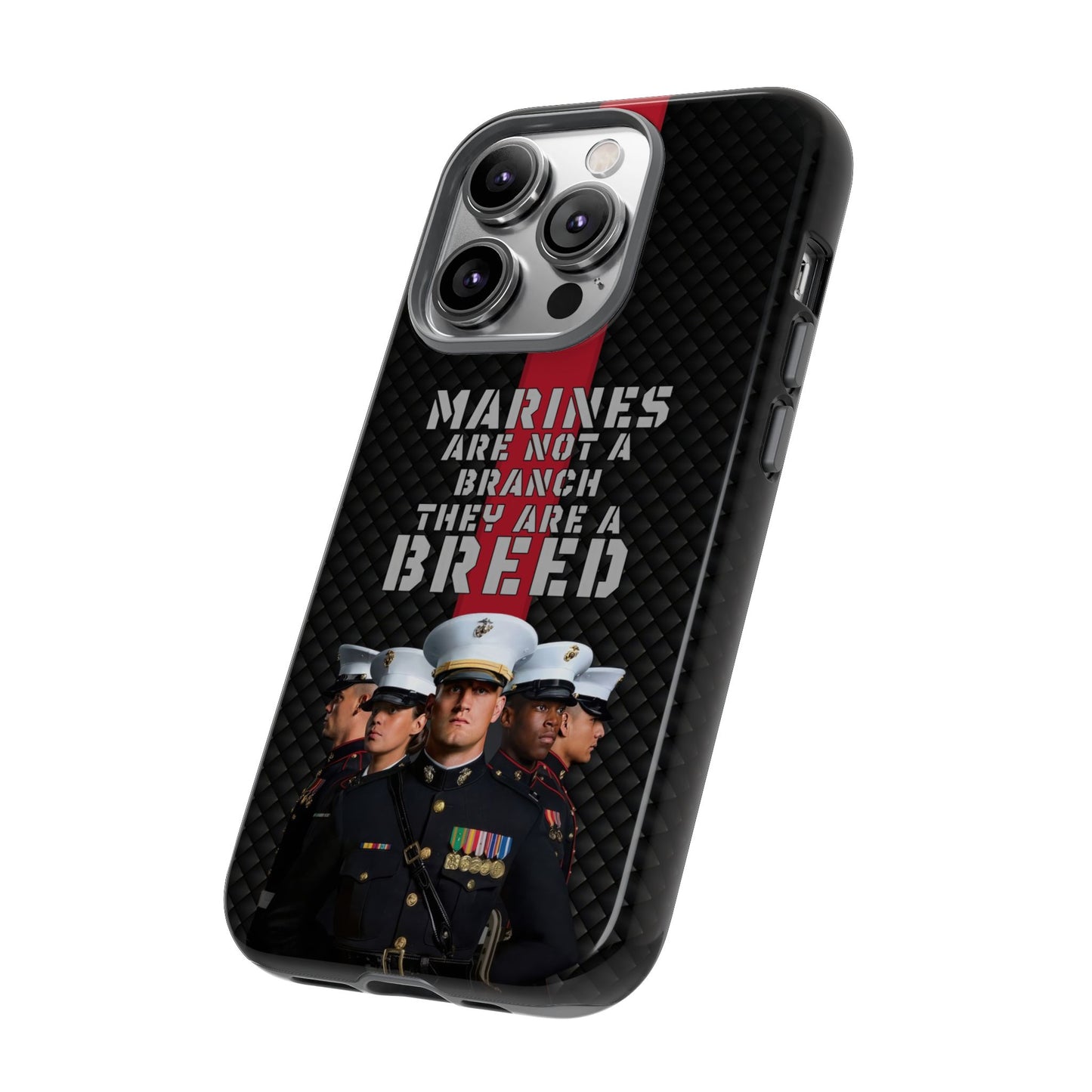 Marine Corps Tough iPhone Case - Proud Military Supporter