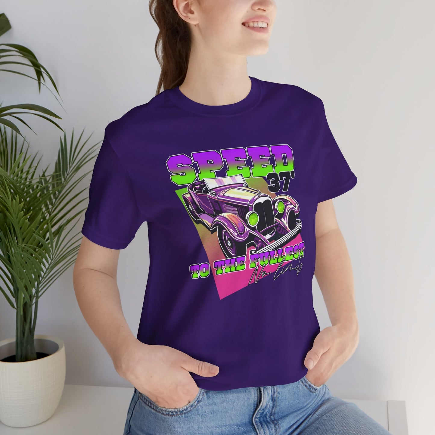 Speed To The Fullest No Limits Unisex Jersey Short Sleeve Tee