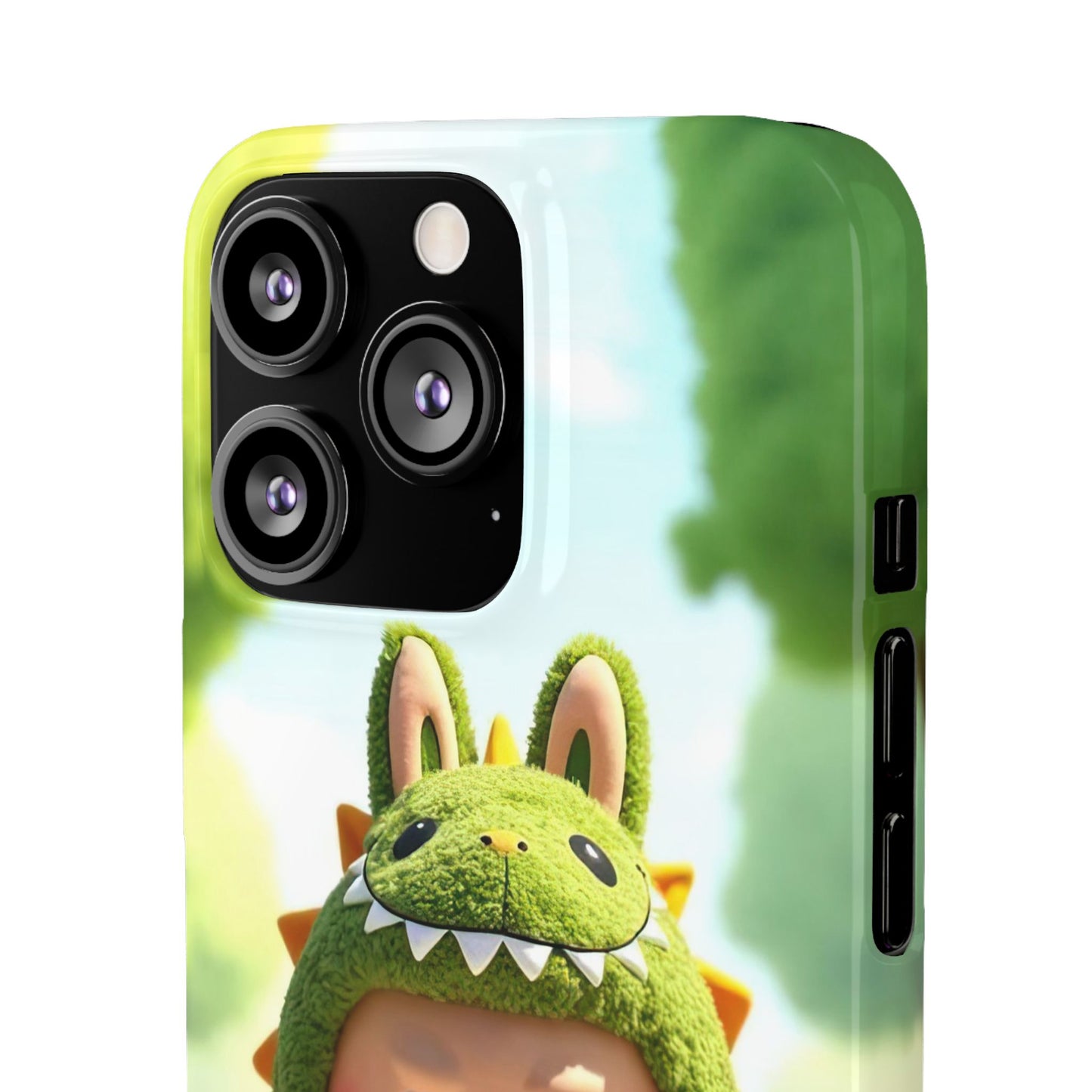 The Monsters Snap Case for iPhone Models – Playful Dinosaur Design