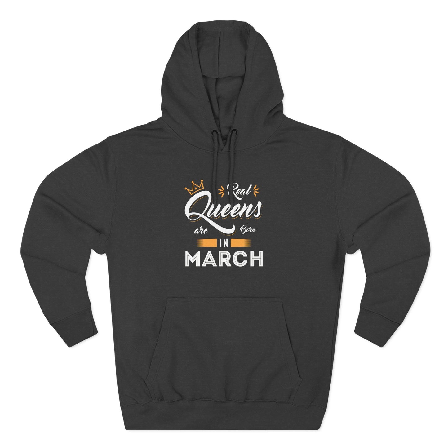 Personalized Birthday Hoodie — "Real Queens are born in ..."