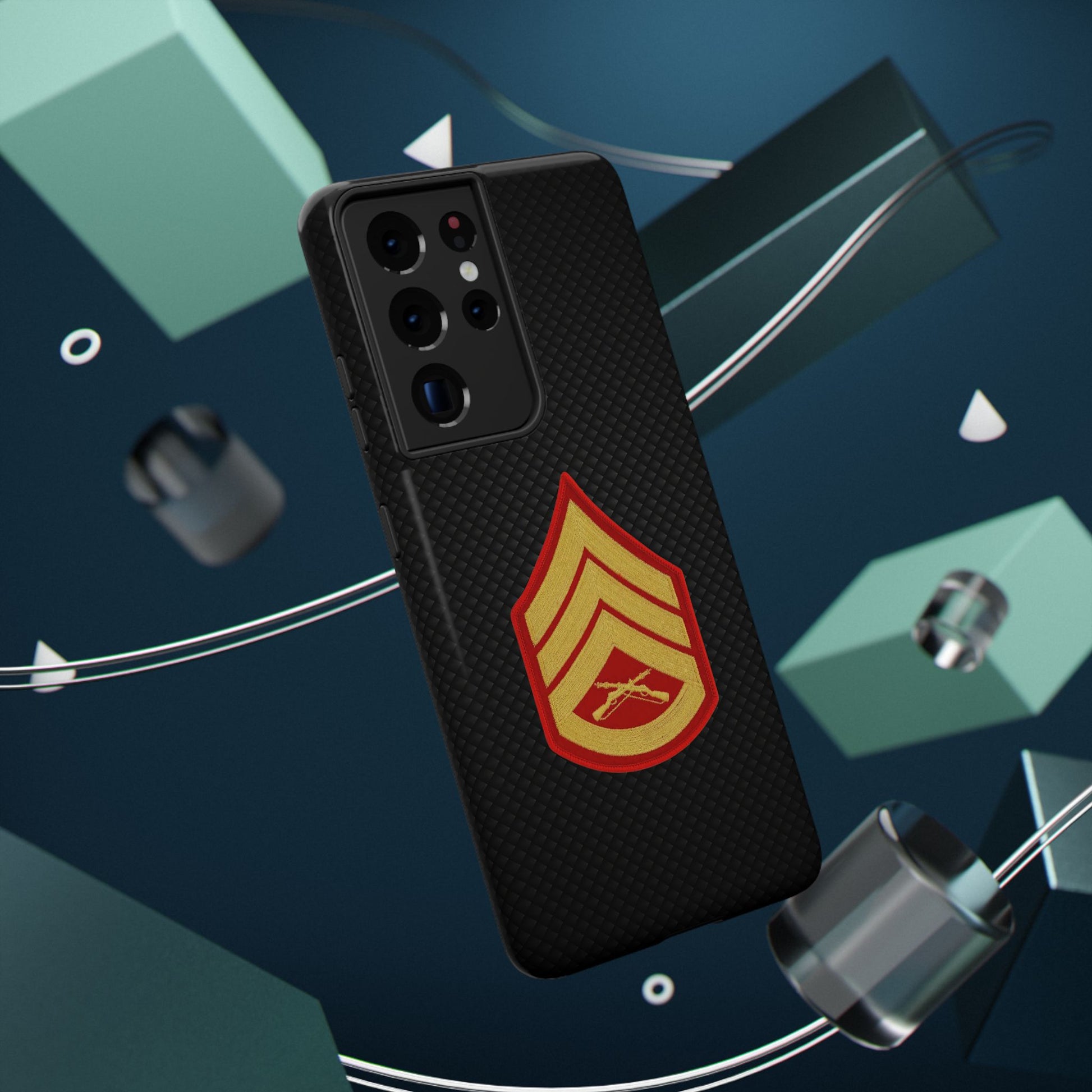 Rank Insignia Impact-Resistant Cases, Staff Sergeant