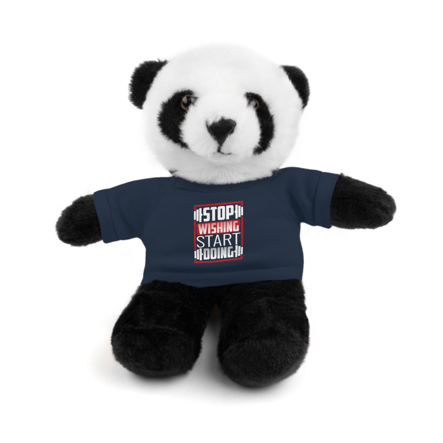 Stuffed Animal Toy with Tee Shirt, Motivational Plush Toy