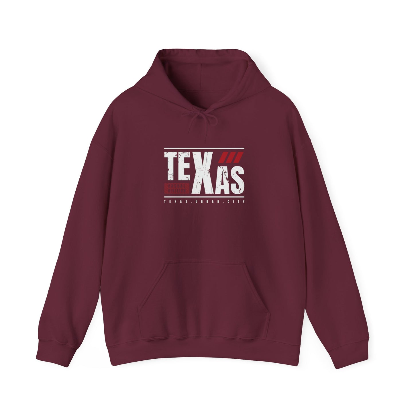 Texas Unisex Heavy Blend Hoodie - Bold Design for Everyday Comfort