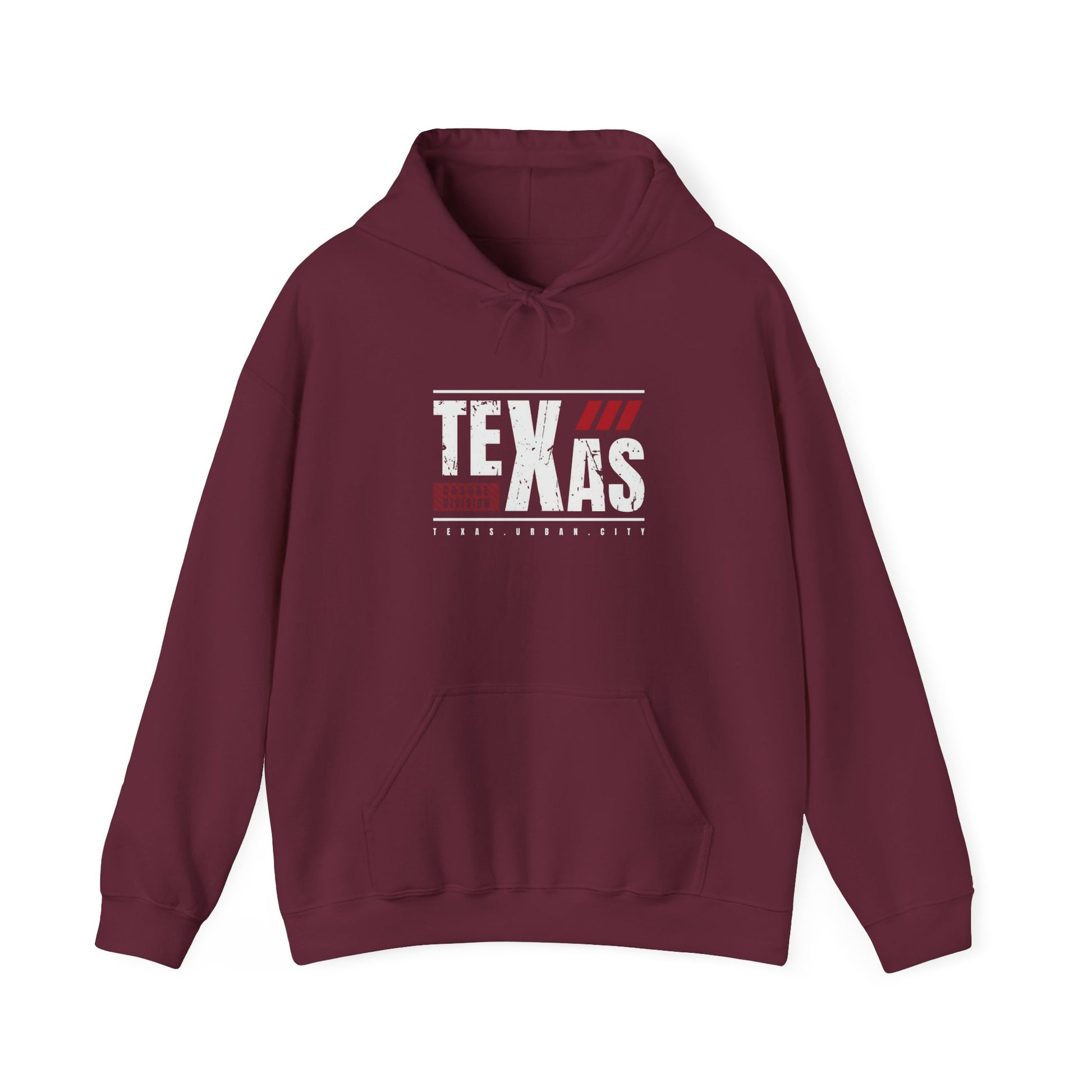 Texas Unisex Heavy Blend Hoodie - Bold Design for Everyday Comfort