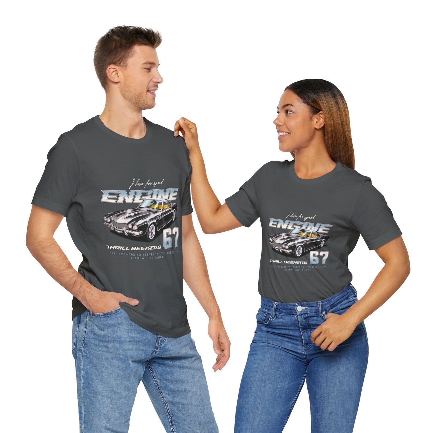 I Live For Speed Engine Tee