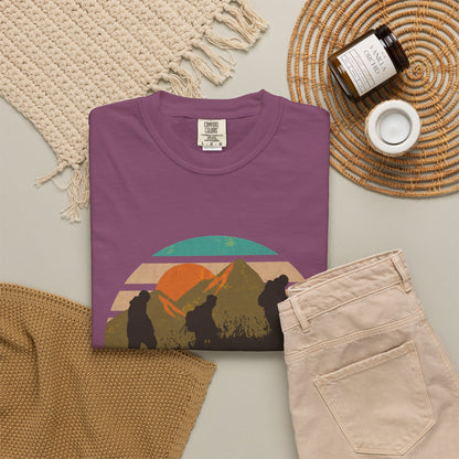Take Me To The Mountains Unisex Garment-Dyed T-shirt