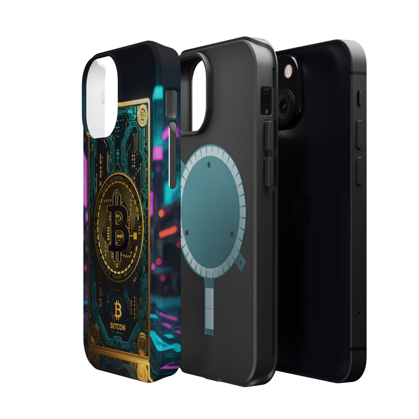 Bitcoin Magnetic Phone Case, Unique Phone Cover