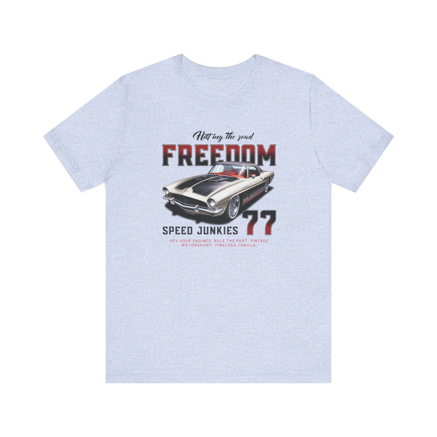 Hitting The Road Freedom Unisex Jersey Short Sleeve Tee