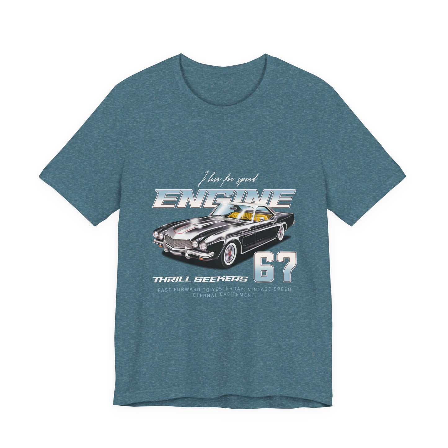 I Live For Speed Engine Tee