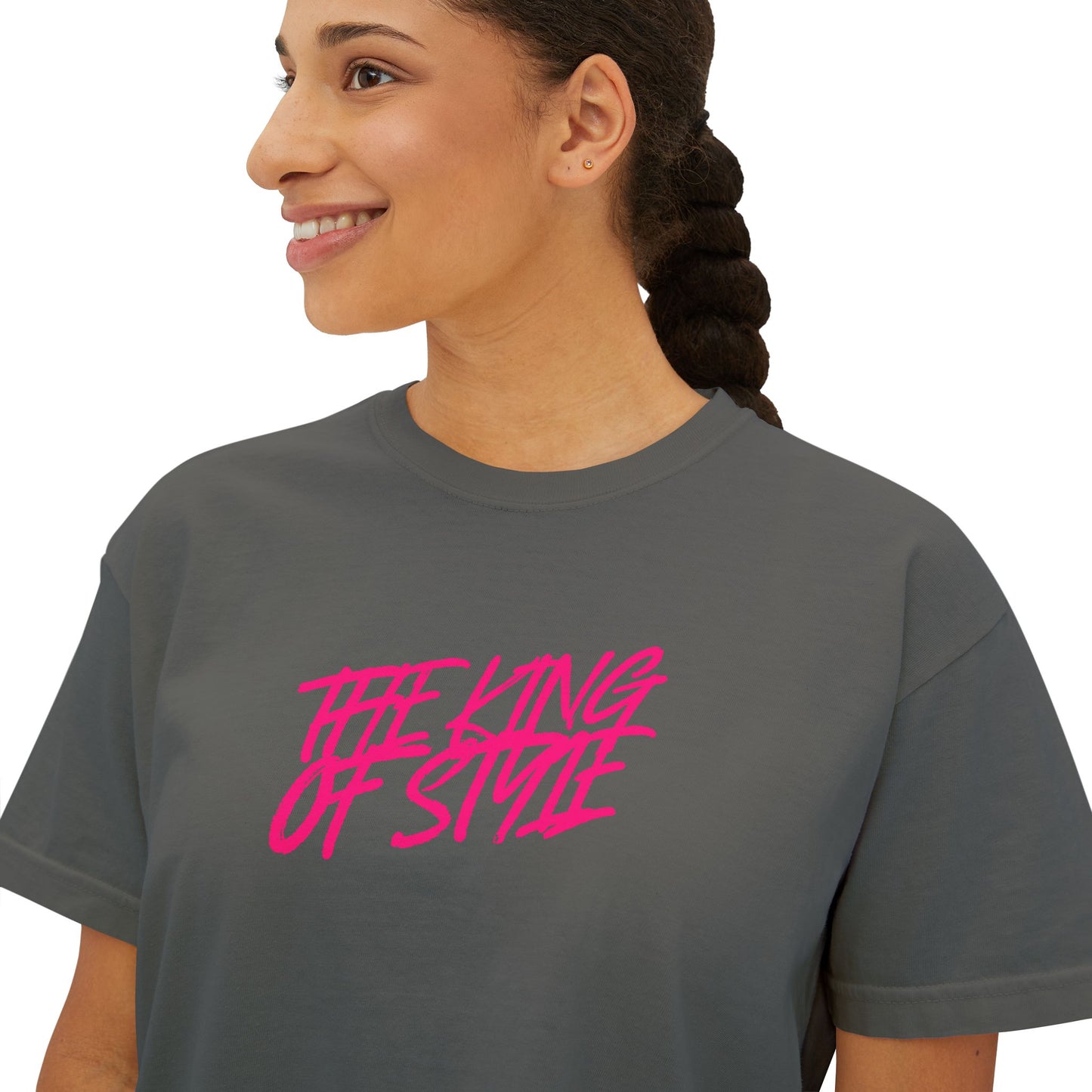 The King Of Style Women's Boxy Tee