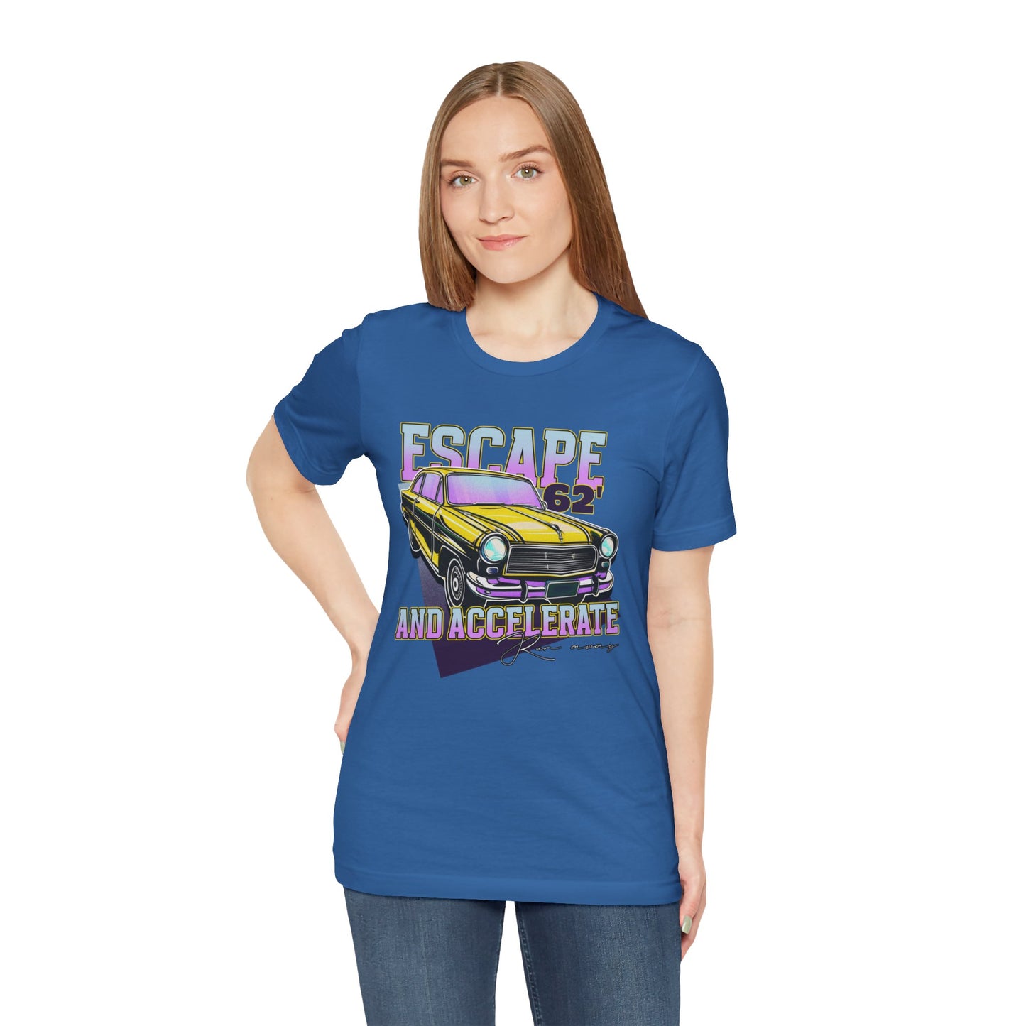 Escape And Accelerate Unisex Jersey Short Sleeve Tee