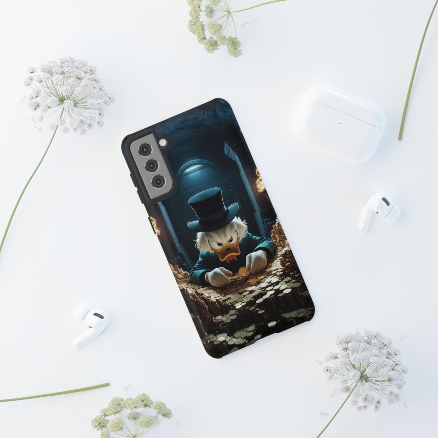 Scrooge McDuck Samsung Phone Case for Cartoon Lovers
