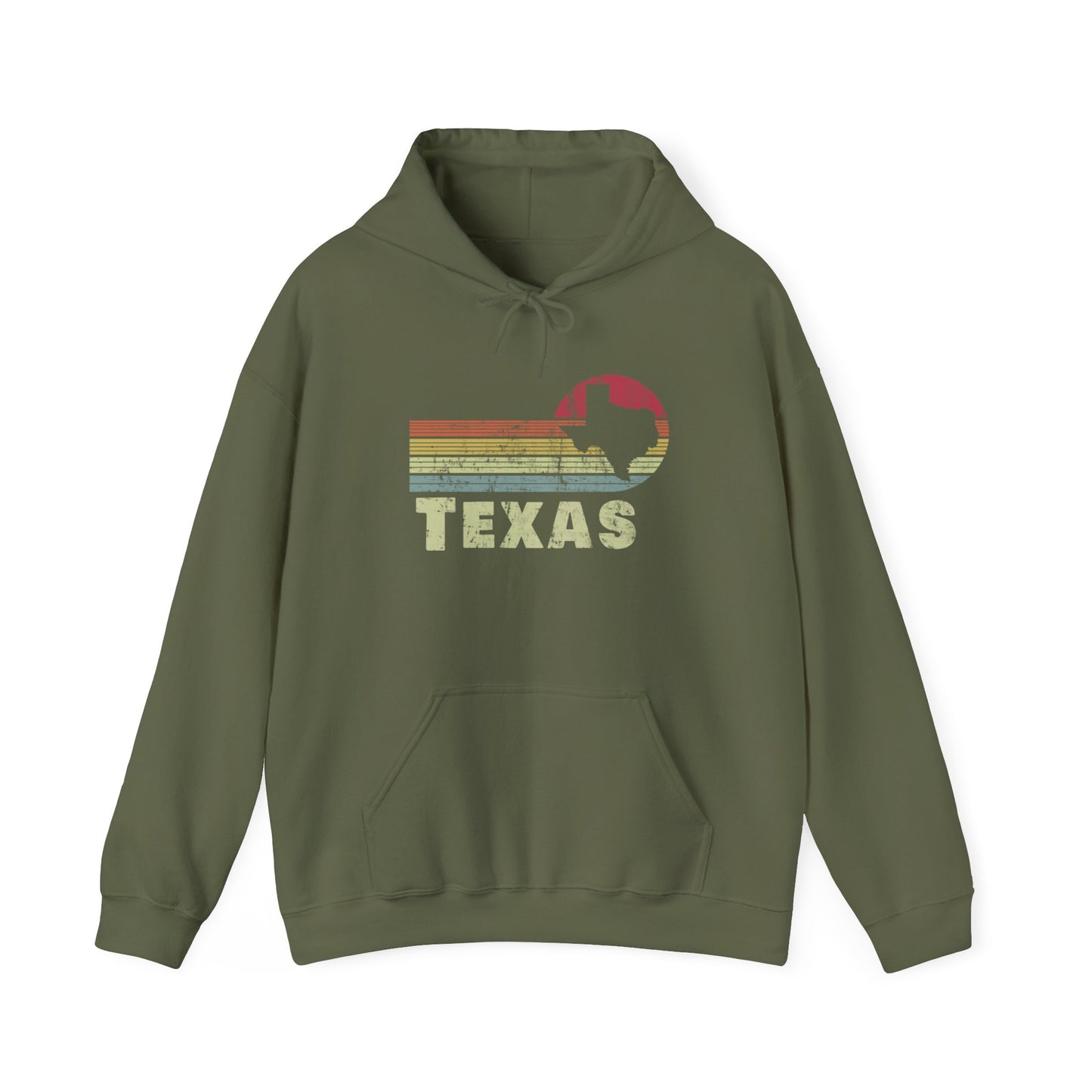 Texas Unisex Heavy Blend™ Hooded Sweatshirt