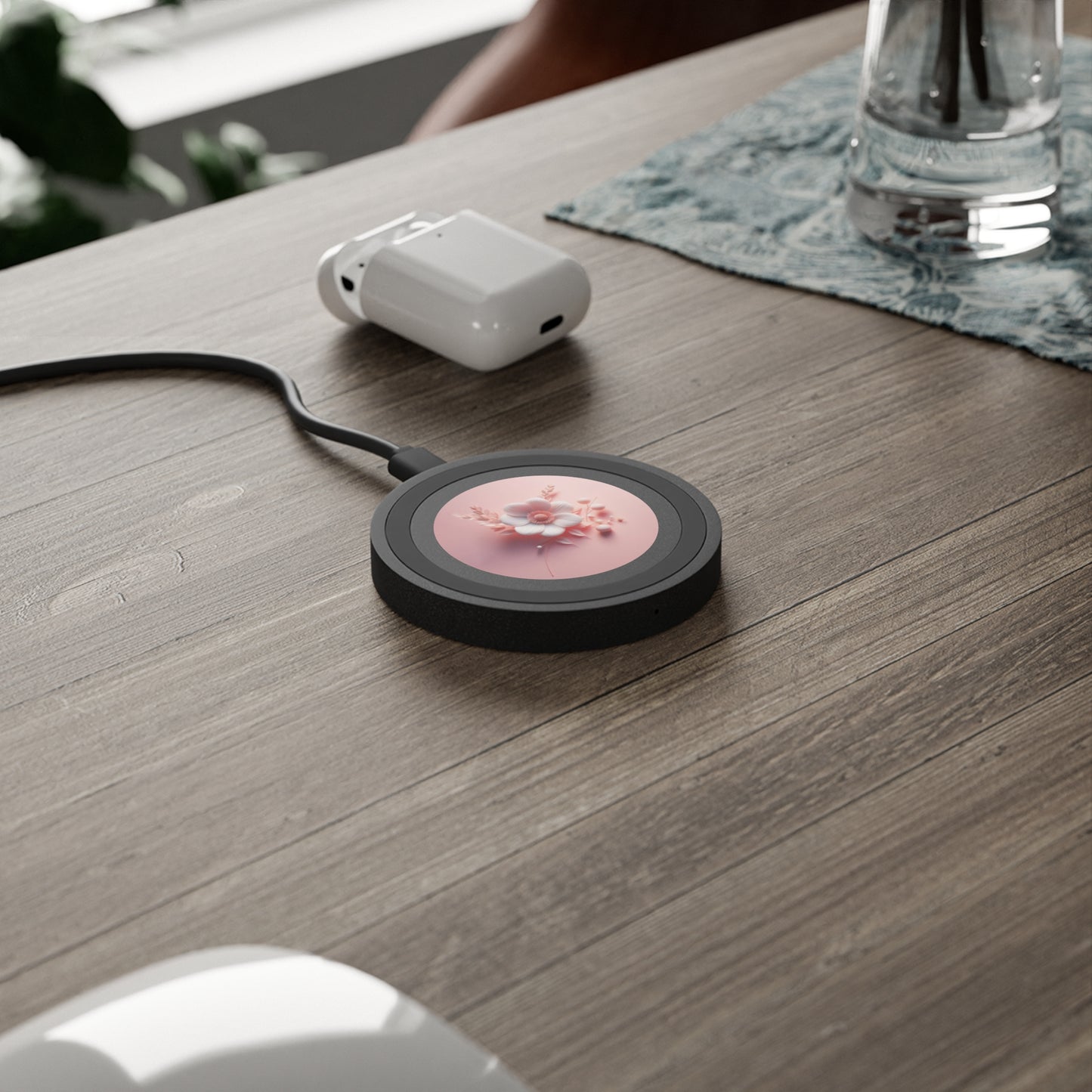 Pink Dreamscape Quake Wireless Charging Pad