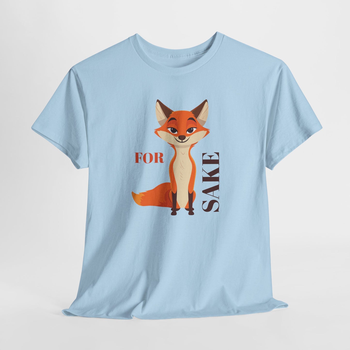 Funny For Fox Sake Unisex Tee, Humorous Graphic T-Shirt