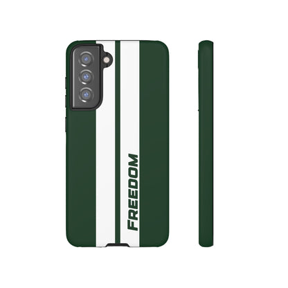 Freedom Tough Case, Olive Green Motorsport-Inspired Cove