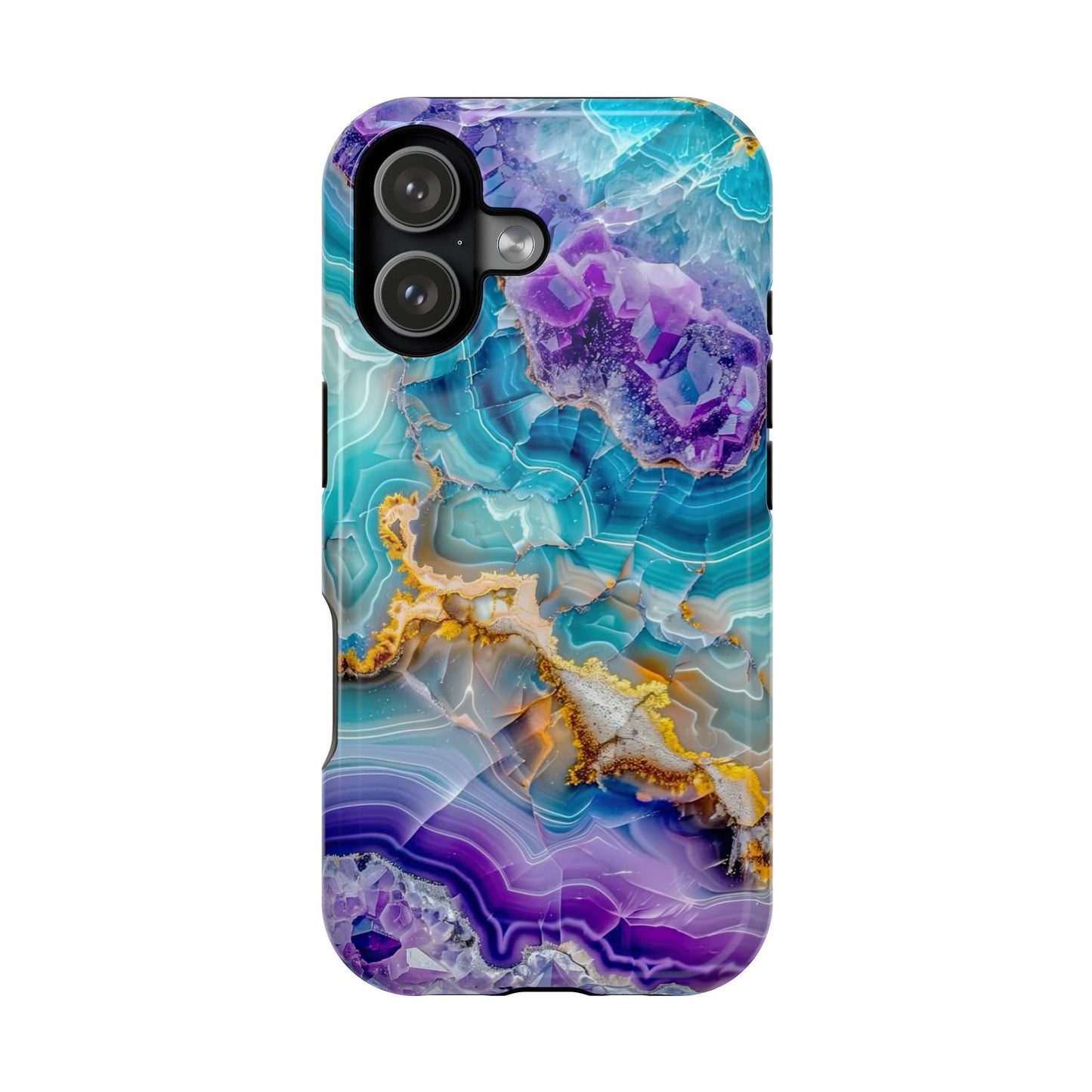 Blue Agate Magnetic Phone Case