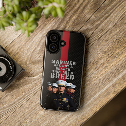 Marine Corps Tough iPhone Case - Proud Military Supporter