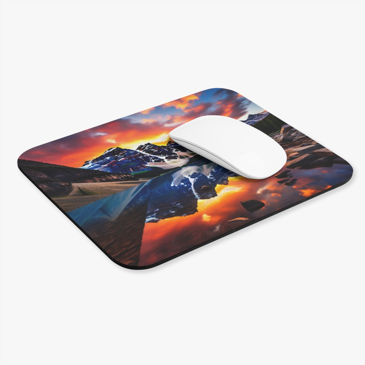 Nature Mouse Pad, Sunset in Montana