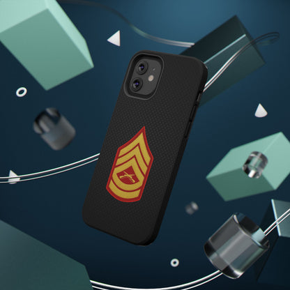 Rank Insignia Impact-Resistant Cases, Gunnery Sergeant
