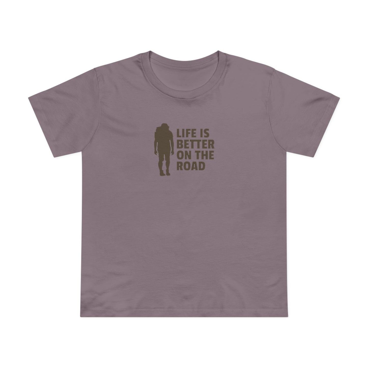 Life Is Better On The Road Women’s Maple Tee