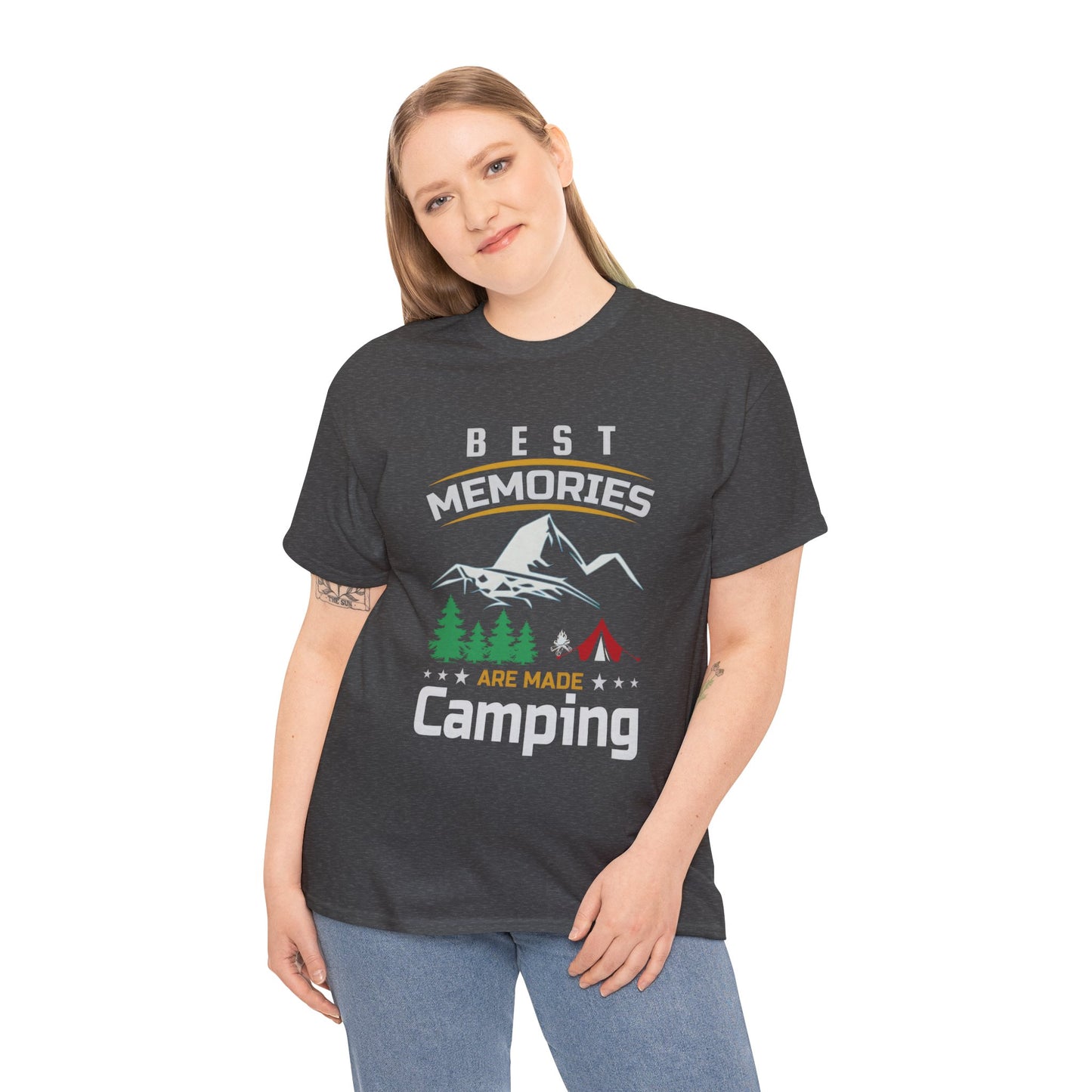 Camping Memories Unisex Heavy Cotton Tee