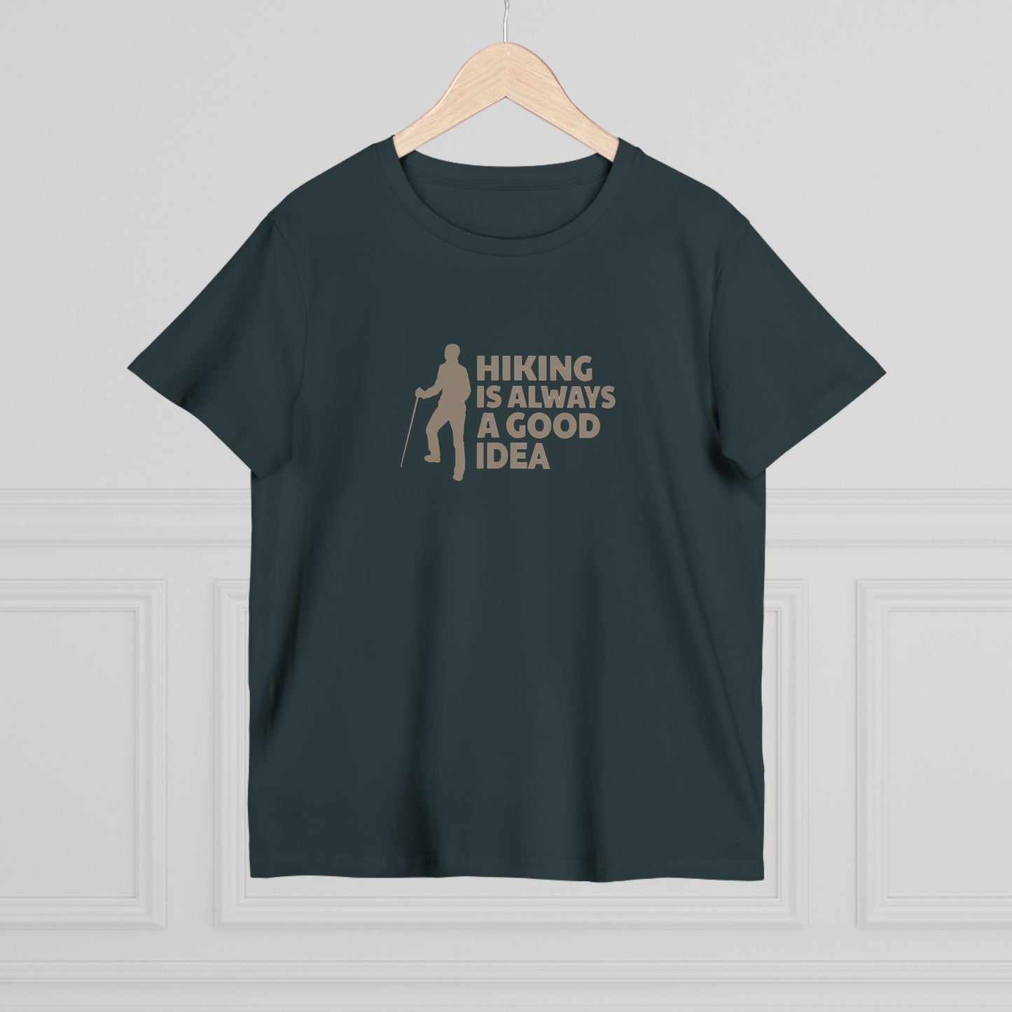 Hiking Is Always A Good Idea Women’s Maple Tee