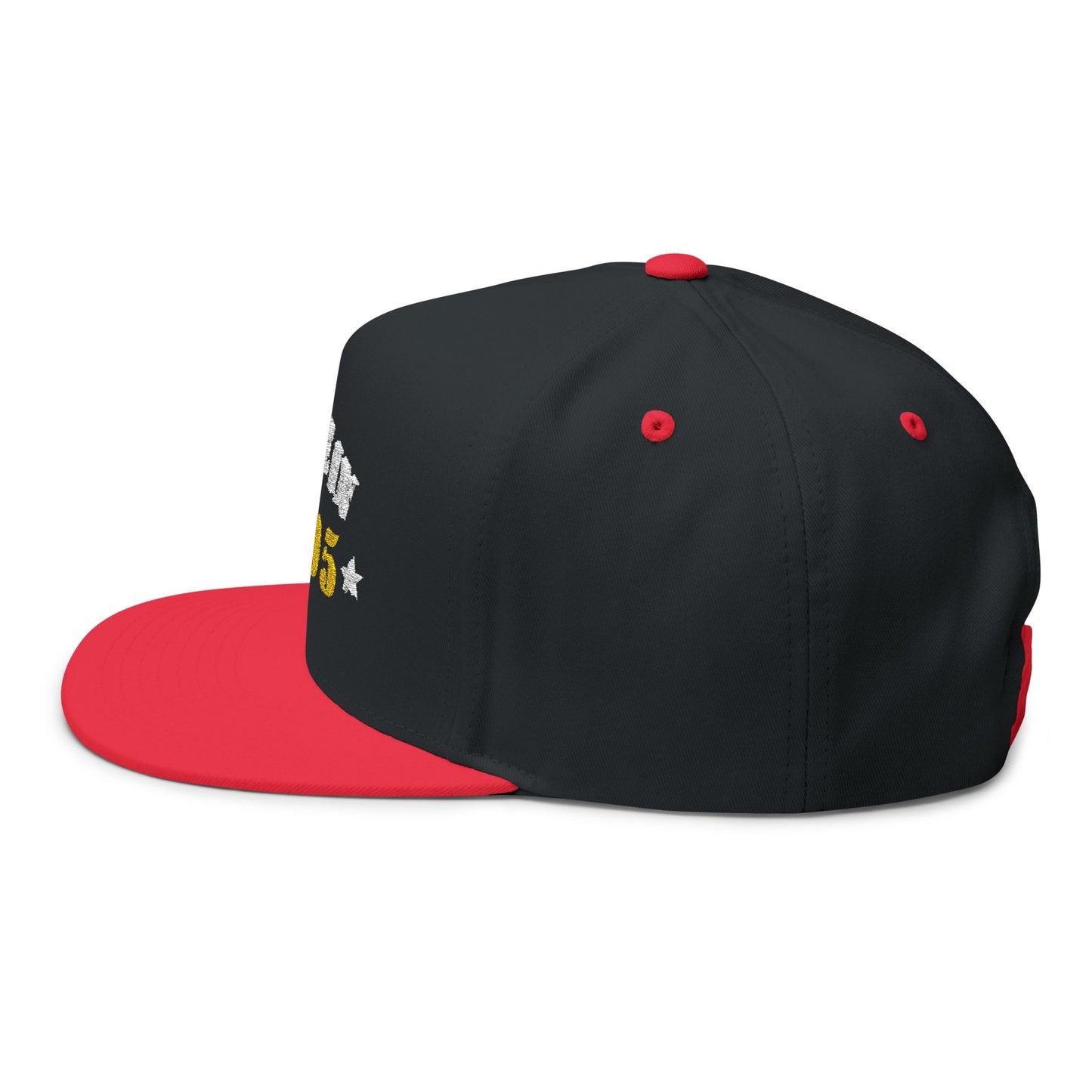 Custom Embroidered Flat Bill Cap – "Born in..." Birthday Hat
