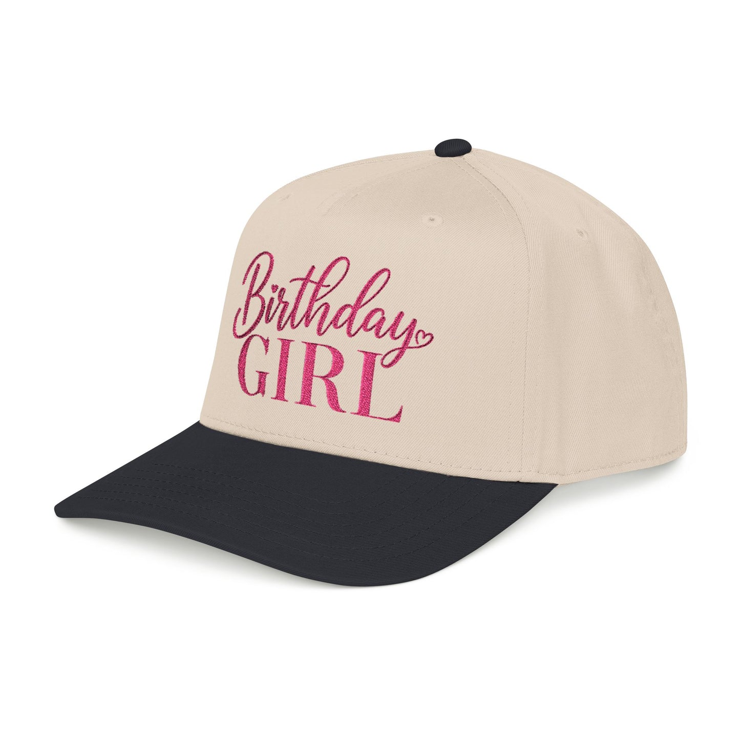 Personalized Birthday Girl Mid Profile Baseball Cap