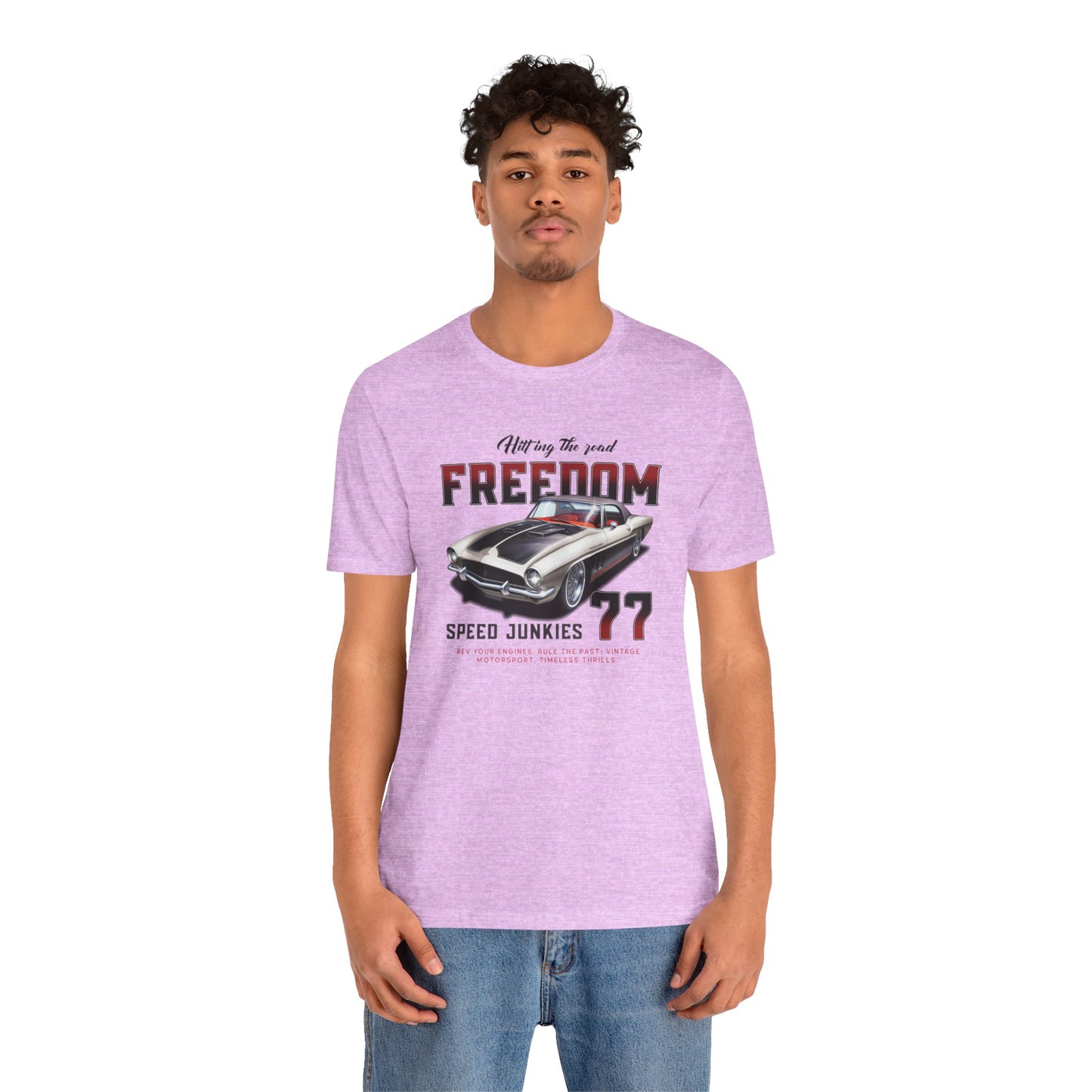 Hitting The Road Freedom Unisex Jersey Short Sleeve Tee