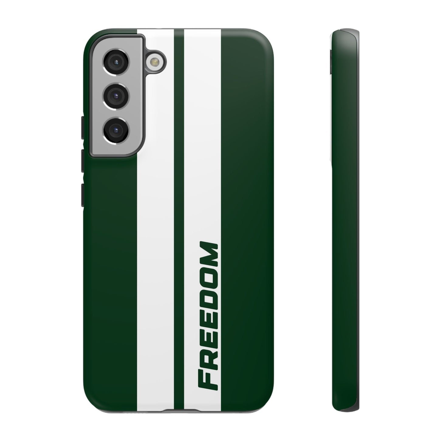 Freedom Tough Case, Olive Green Motorsport-Inspired Cove