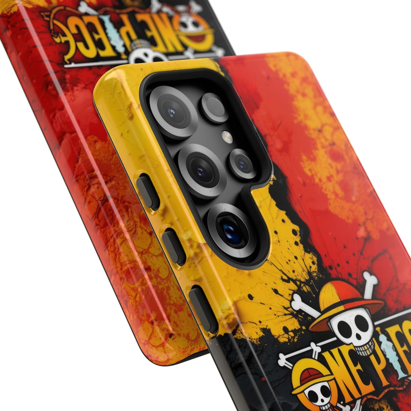 One Piece Samsung Tough Phone Case, Anime Vibrant Design