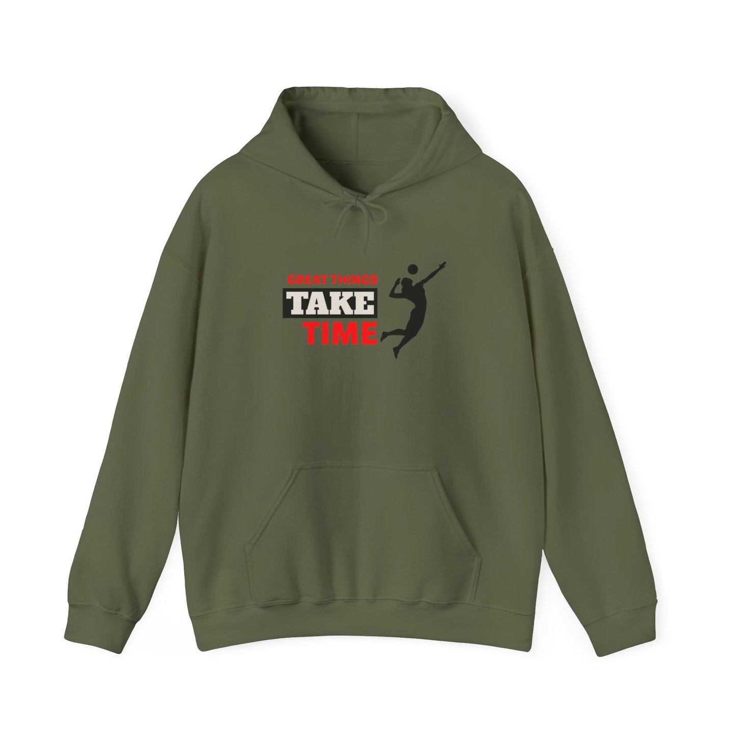 Great Things Take Time Unisex Heavy Blend™ Hooded Sweatshirt