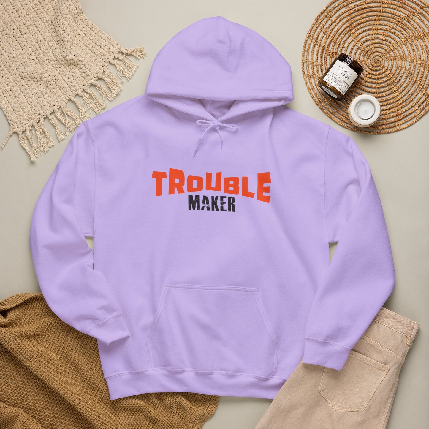 Trouble Maker Hoodiea, Funny Gift for Friends