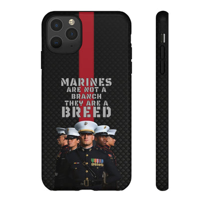 Marine Corps Tough iPhone Case - Proud Military Supporter