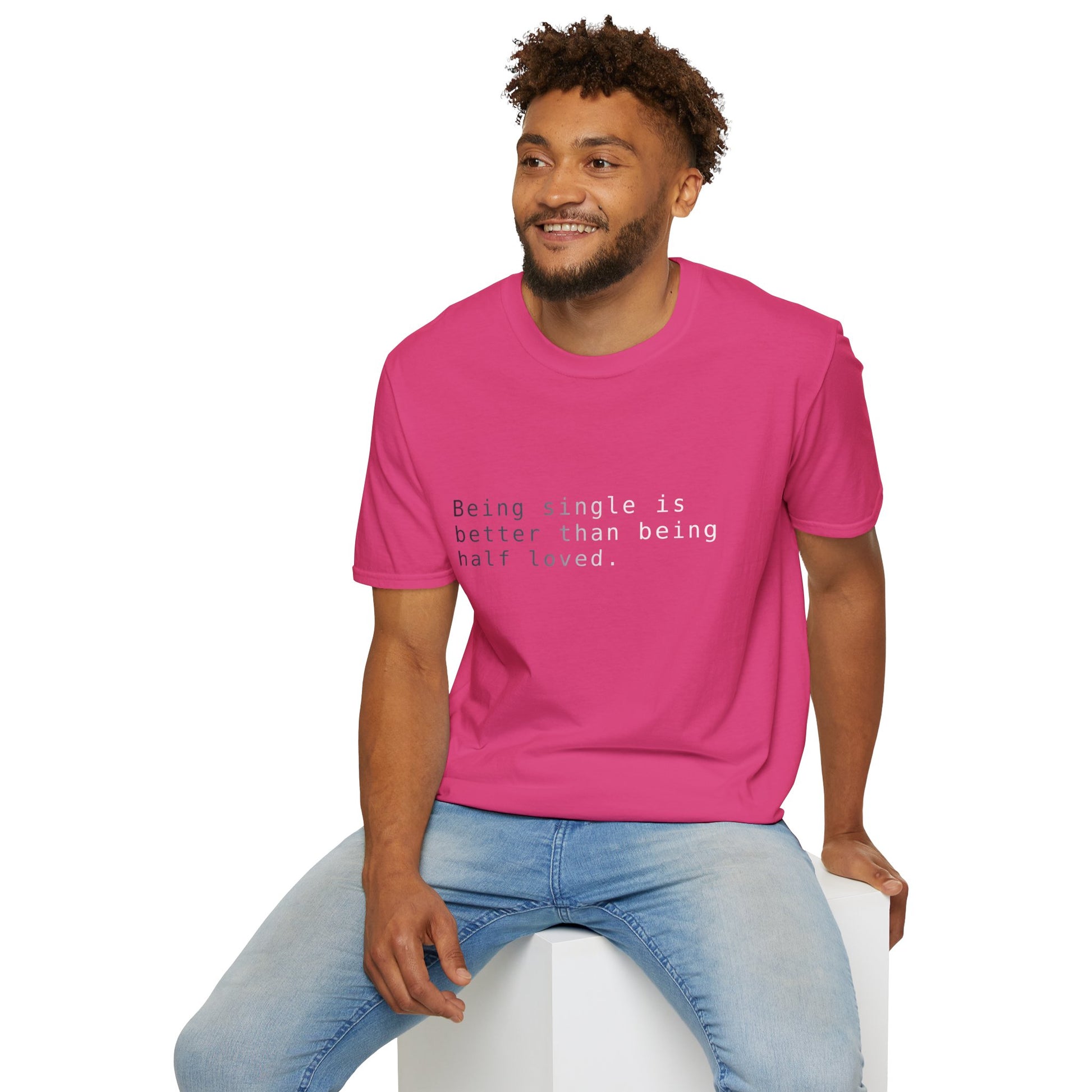 Being Single Unisex Softstyle T-Shirt