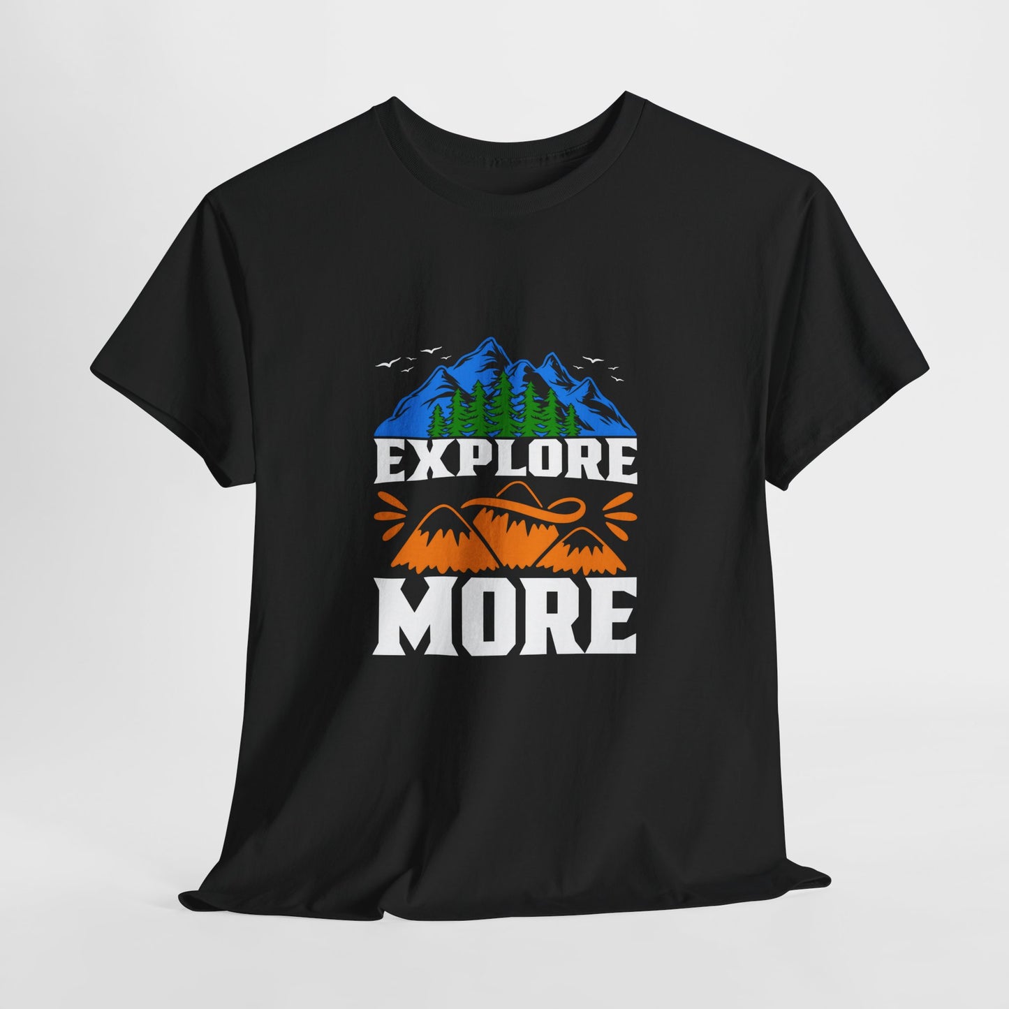 Explore More Adventure Tee - Unisex Heavy Cotton T-Shirt