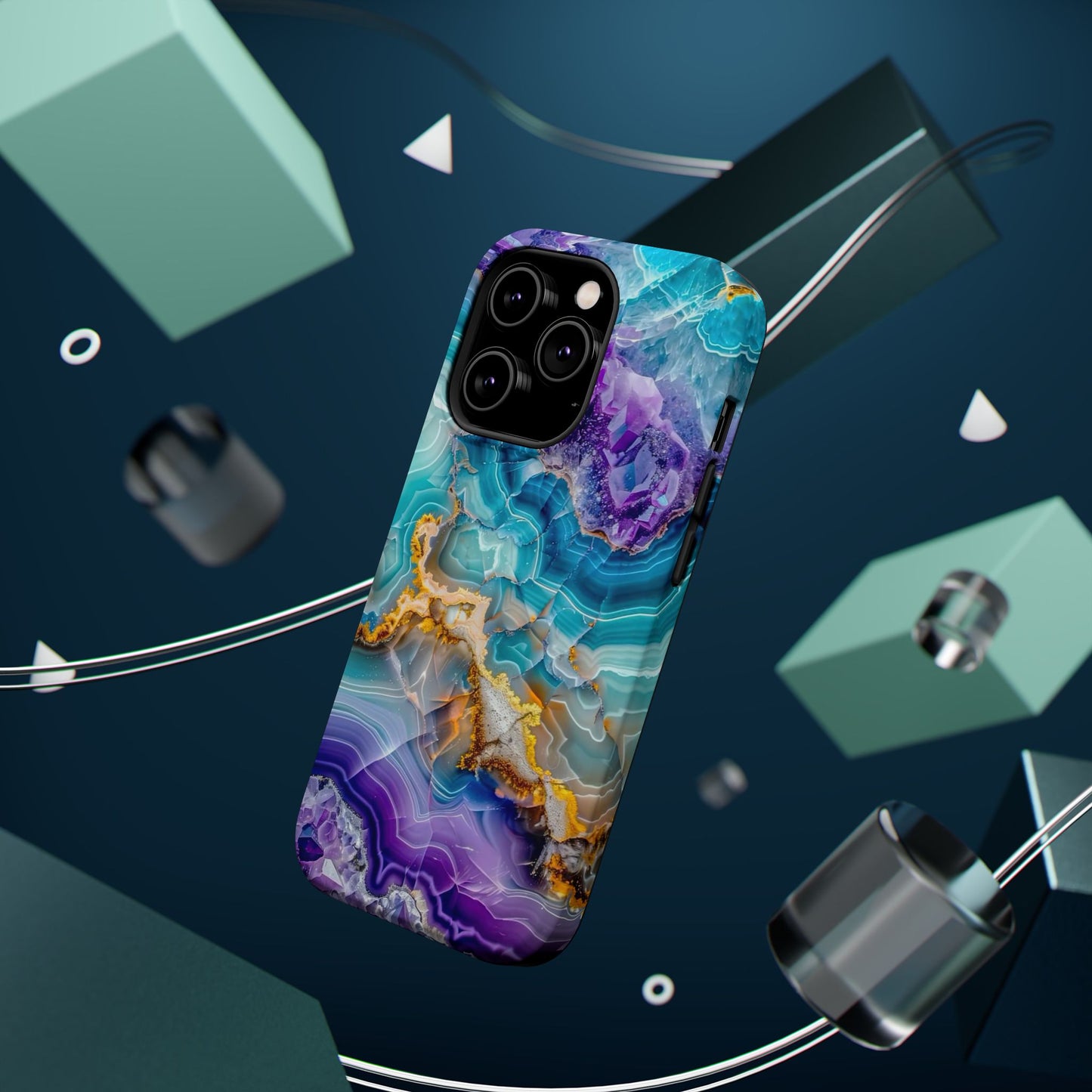 Turquoise Veil Magnetic Phone Case